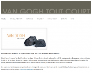 création site web van gogh tout court