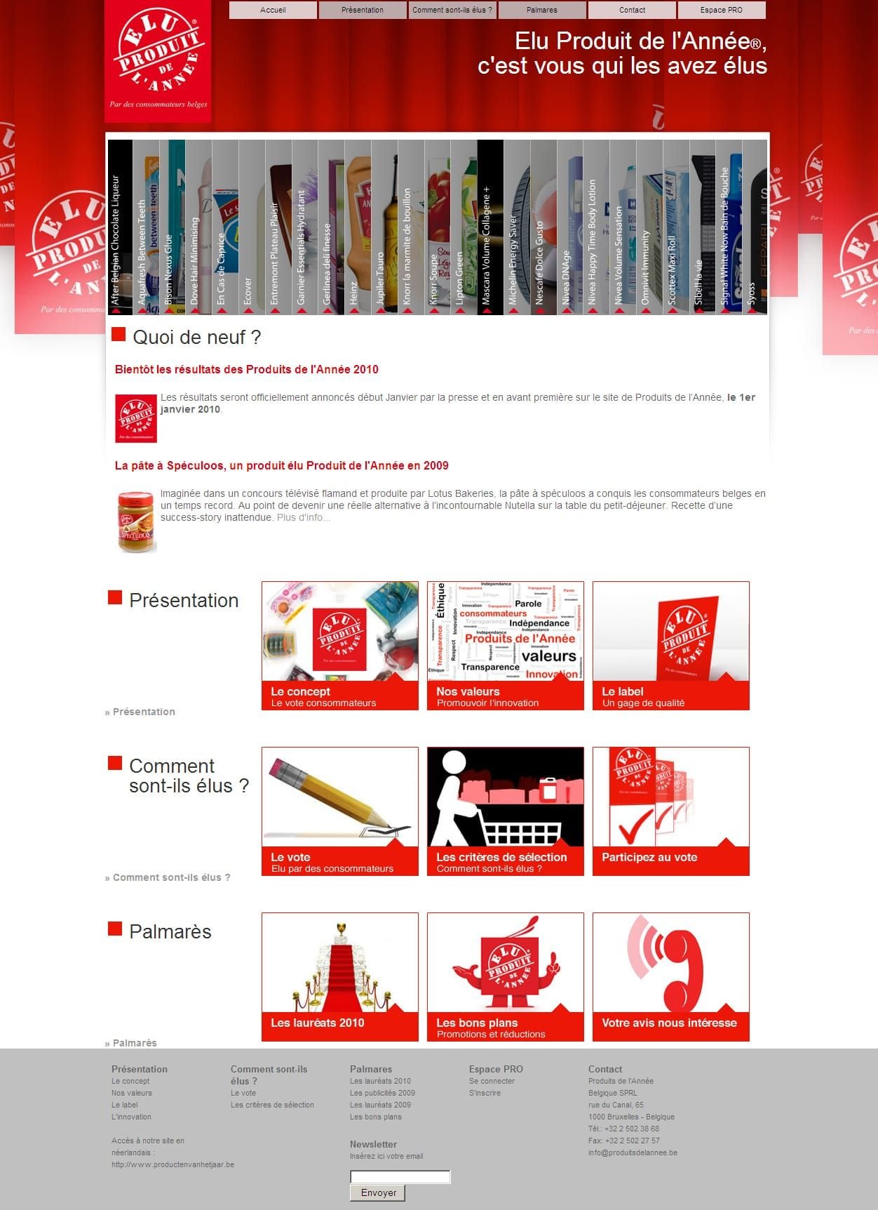 Produits de l'Année