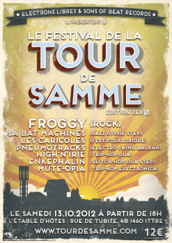 Création affiche Festival Tour de Samme